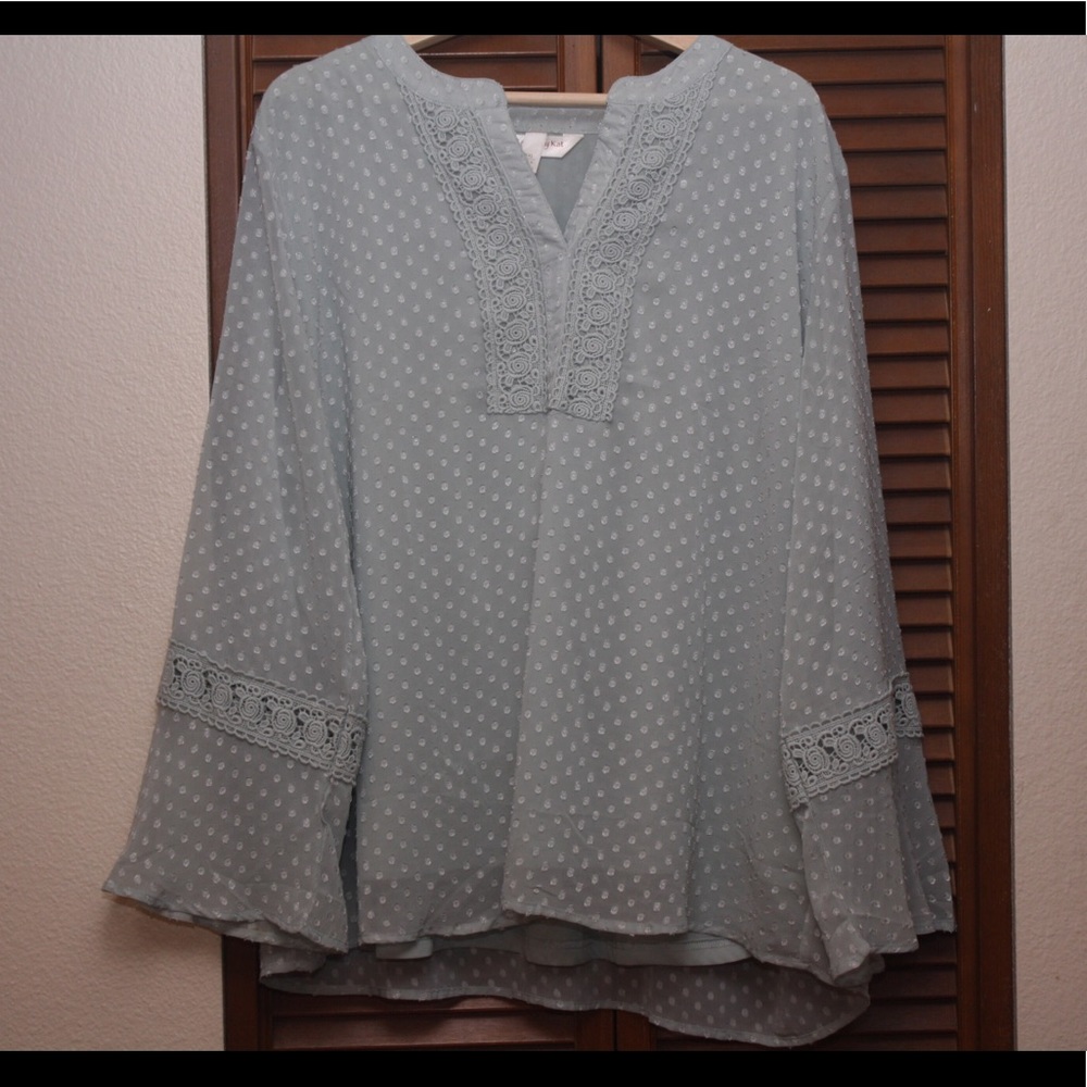 Mint Green Blouse